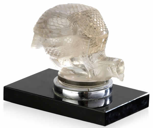 R. Lalique Pintade Serre-Livres