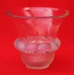 R. Lalique Piriac Vase
