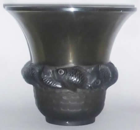 R. Lalique Piriac Vase