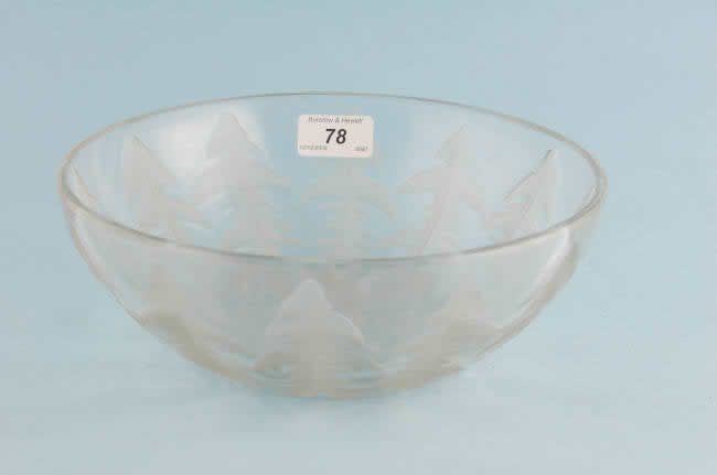 R. Lalique Pissenlit Bowl
