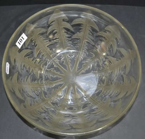 R. Lalique Pissenlit Bowl