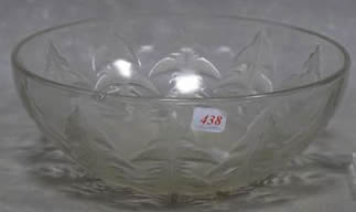 R. Lalique Pissenlit Bowl