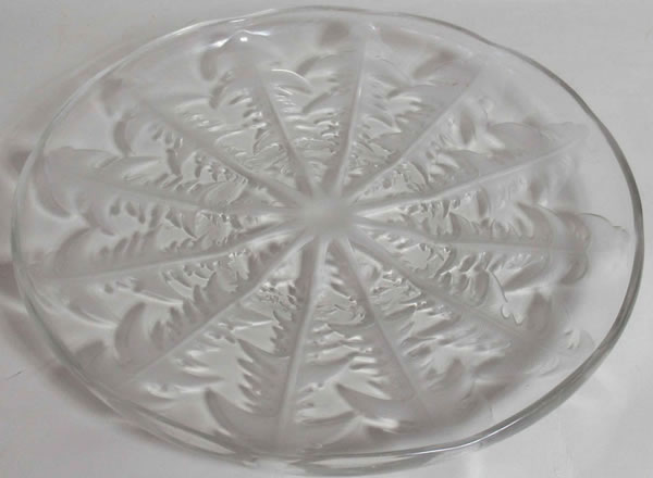R. Lalique Pissenlit Coupe Plate