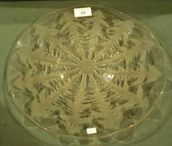 Rene Lalique Pissenlit Plate 