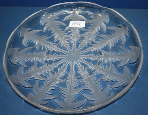 R. Lalique Pissenlit Plate