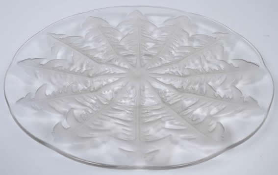 Rene Lalique Pissenlit Plate 