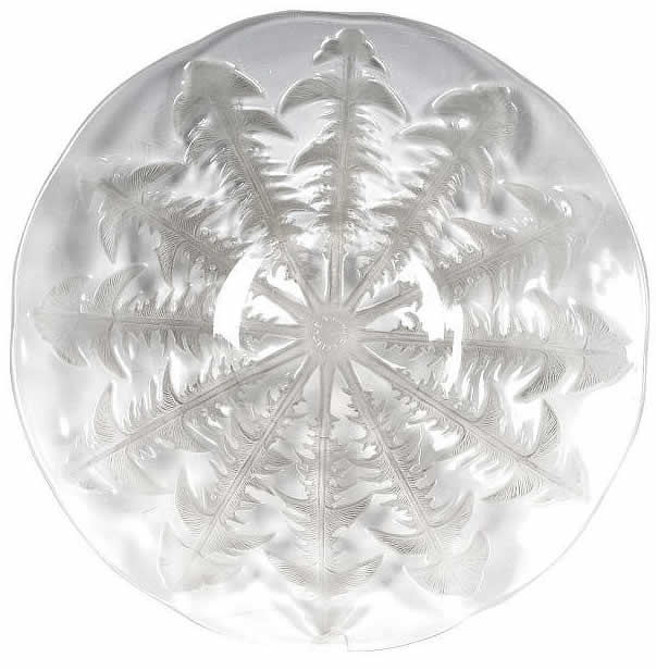 Rene Lalique Pissenlit Plate 
