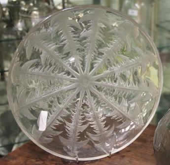 R. Lalique Pissenlit Plate