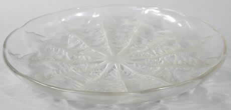 R. Lalique Pissenlit Plate