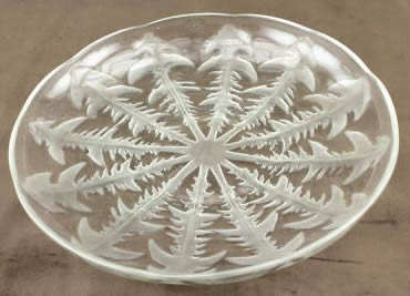 R. Lalique Pissenlit Plate