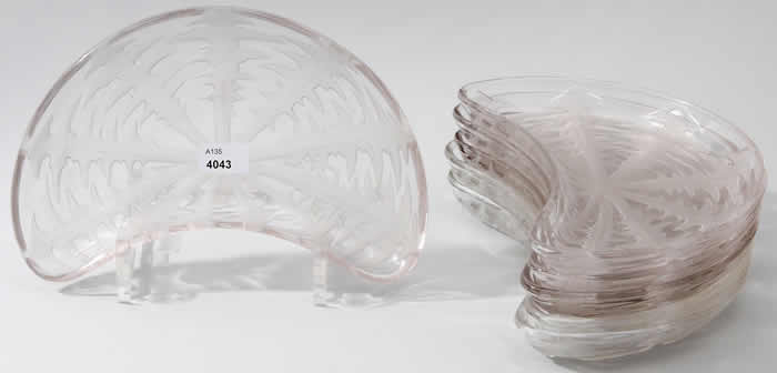 R. Lalique Pissenlit-1 Salad Plate