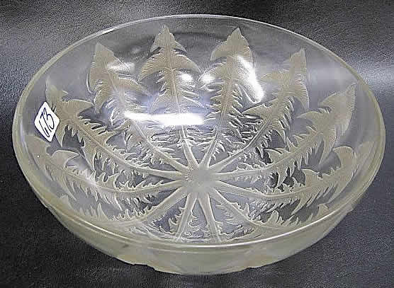R. Lalique Pissenlit Bowl