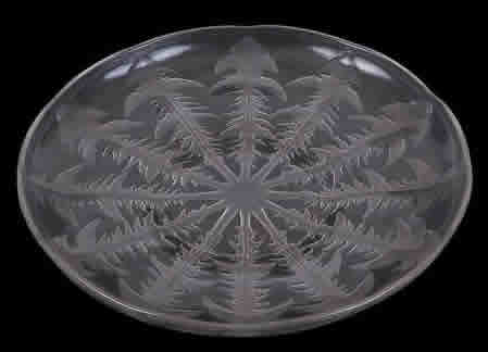 R. Lalique Pissenlit Plate