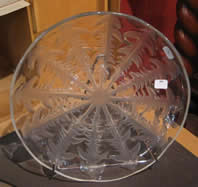 R. Lalique Pissenlit Plate