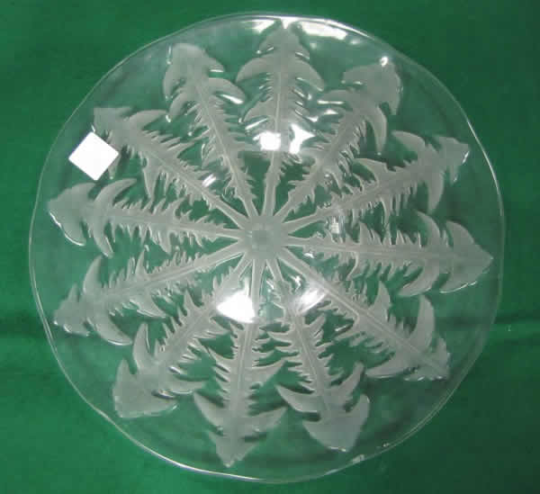 Rene Lalique Pissenlit Plate 