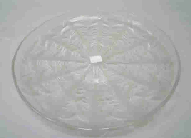 R. Lalique Pissenlit Plate