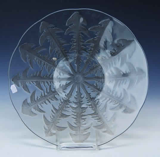 Rene Lalique Pissenlit Plate 