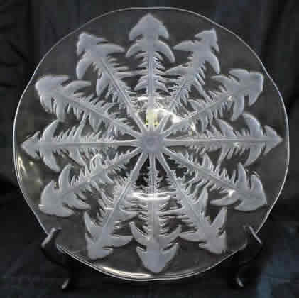 Rene Lalique Pissenlit Plate 