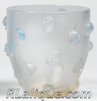 Rene Lalique Pivoines Vase