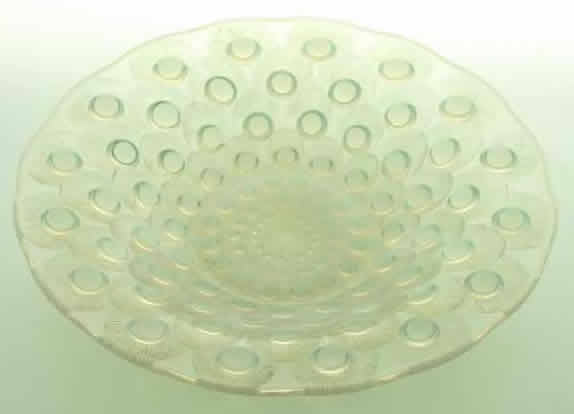 R. Lalique Plumes De Paon Bowl