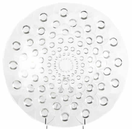 R. Lalique Plumes De Paon Coupe Ouverte
