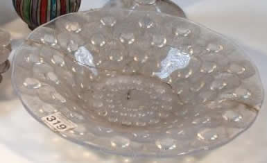 R. Lalique Plumes De Paon Coupe Ouverte