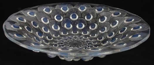R. Lalique Plumes De Paon Coupe