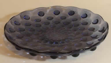 R. Lalique Plumes De Paon Plate