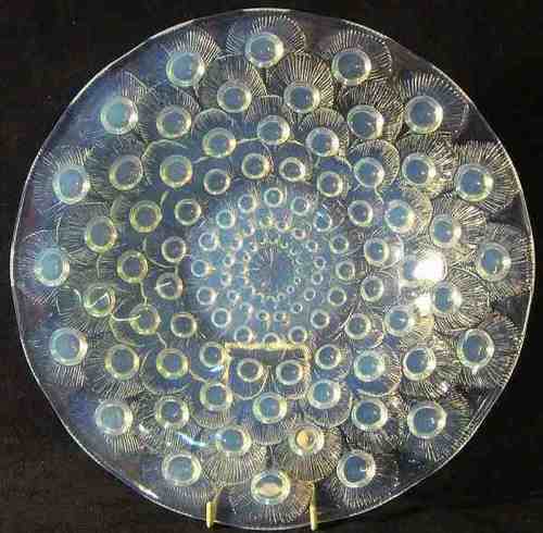 R. Lalique Plumes De Paon Bowl