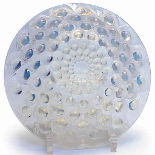 R. Lalique Plumes De Paon Bowl
