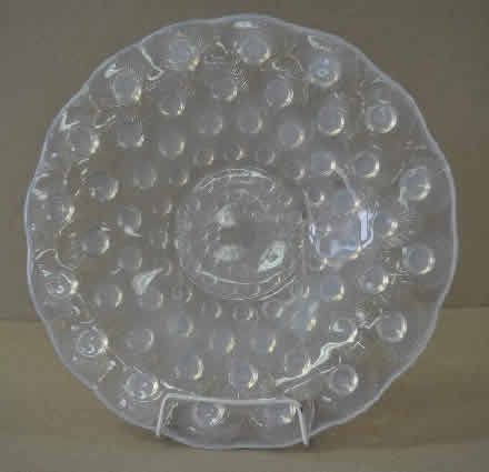 R. Lalique Plumes De Paon Plate