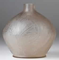 R. Lalique Plumes Vase