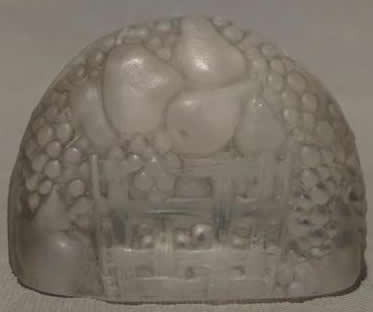 R. Lalique Poires Menu Holder