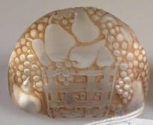 R. Lalique Poires Menu Holder