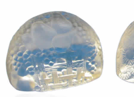 R. Lalique Poires Card Holder