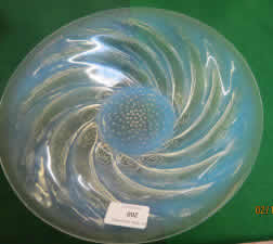 Rene Lalique Poissons Bowl 