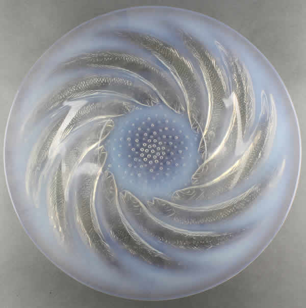 Rene Lalique Poissons Bowl 