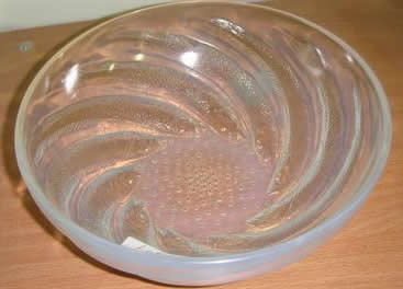 Rene Lalique Poissons Bowl 