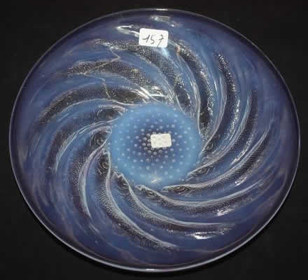 Rene Lalique Poissons Bowl 