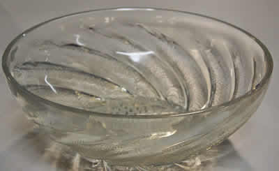 R. Lalique Poissons Bowl