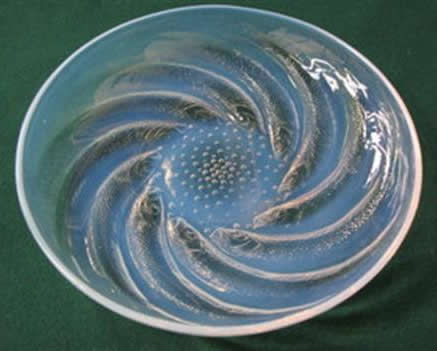 Rene Lalique Poissons Bowl 