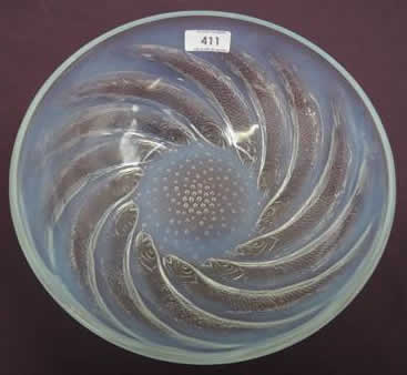 R. Lalique Poissons Bowl