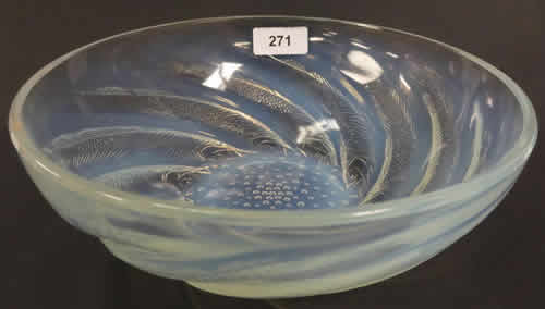 R. Lalique Poissons Bowl
