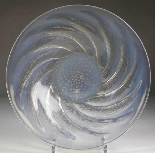 Rene Lalique Poissons Bowl 