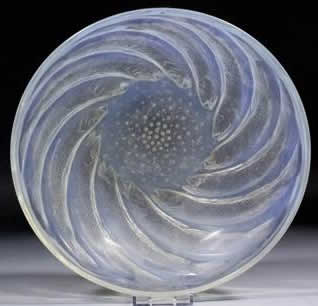 Rene Lalique Poissons Bowl 