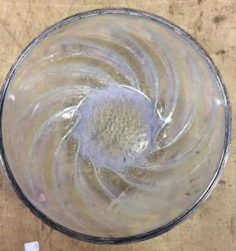 R. Lalique Poissons Bowl