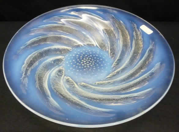 Rene Lalique Poissons Bowl 