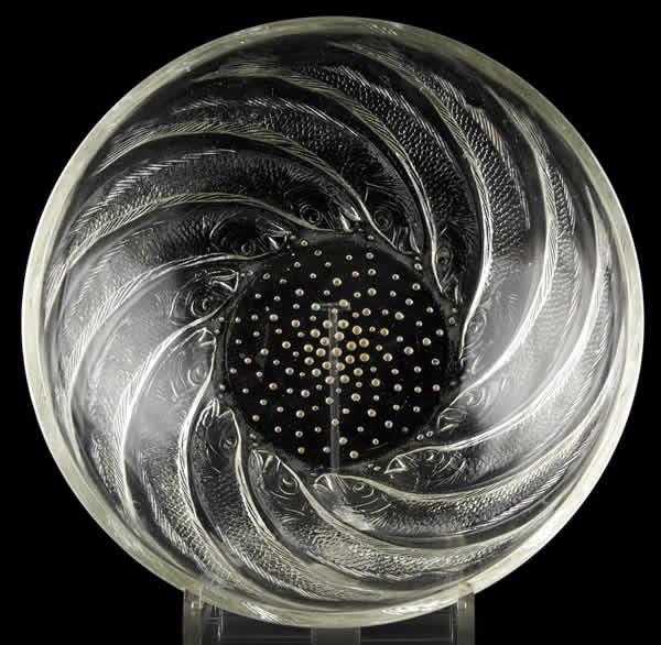 Rene Lalique Poissons Bowl 
