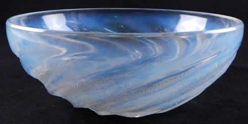 Rene Lalique Poissons Bowl 