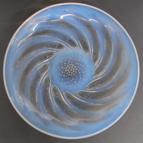 Rene Lalique Poissons Bowl 